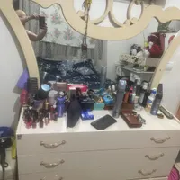 اینه کنسول دراور ب همراه دوتا پاتختی