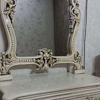 تخت ب همراه تشک خوشخواب واینه دراور ودوعدد پاتختی|تخت و سرویس خواب|مشهد, توس (بلوار توس)|دیوار