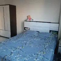 تخت دونفره محکم و مقاوم همراه با تشک جک دار