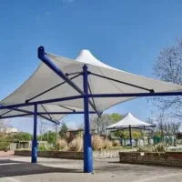 اجرای اسکلت فلزی،شاپ فلزی ،سایبان در طرح های مدرن