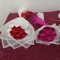 دسته گل ربانی باقیمت مناسب|گل مصنوعی|شیراز, کوشک میدان|دیوار