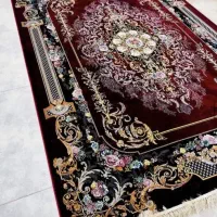 سلطان افشان درباری ۱۲۰۰|فرش|شیراز, ریشمک|دیوار