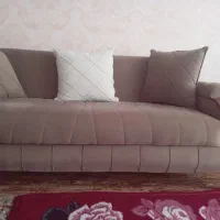 مبل هشت نفره تمیز وسالم بدون افتادگی وپاره گی|مبلمان خانگی و میز عسلی|اسکو, |دیوار