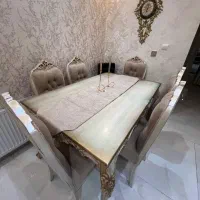 نهار خوری ۶ نفره|میز و صندلی غذاخوری|تهران, پرستار|دیوار