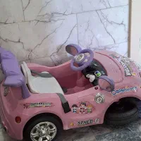 ماشین شارژی ودوچرخه دخترانه بفروش میرسد