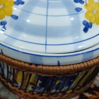 ظروف گل پنبه ای|ظروف سرو و پذیرایی|سنگر, |دیوار