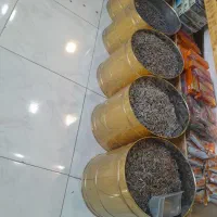 ظروف جا آجیل استیل طلای