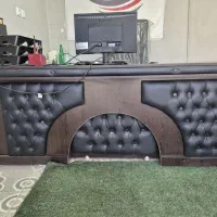 میز مدیریت و صندلی مدیریت و صندلی انتظار