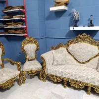 مبل سلطنتی|مبلمان خانگی و میز عسلی|نیشابور, مدرس|دیوار