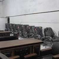 صندلی چرخ دار کارمندی بزرگ کوچک