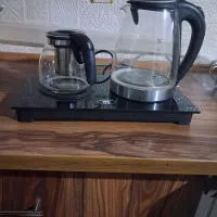 چای ساز وقوری کنار هم سالم