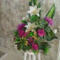 سبد گل مصنوعی