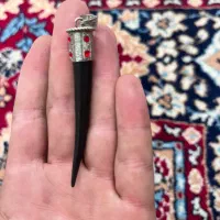گردنبند نقره و شاخ