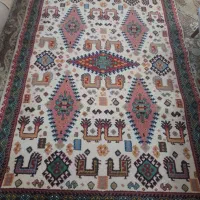 گلیم فرش ۴ متری کاملا سالم و پرز دار|گلیم، جاجیم، گبه|رشت, دروازه لاکان|دیوار