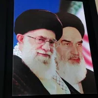 ثمثال عکس امام خمینی|تابلو، نقاشی، عکس|تهران, شهرک آتی شهر|دیوار