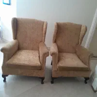دو عدد مبل با چوب راش