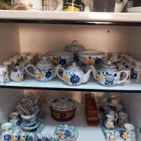 ظروف گل آبی خاص و کمیاب