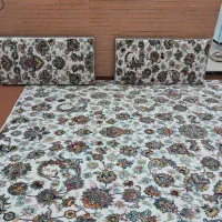 چهار عدد فرش ۶ متری ۷۰۰ شانه و ۶ پشتی|فرش|مریوان, |دیوار