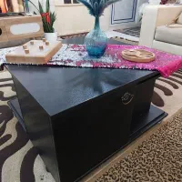 میز وسط مبل با ۴ تا گل میز