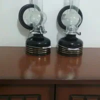 چراغ نفتی آینه ای ترازو کتری صحرایی