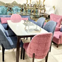 نهار خوری 6 نفره در حد نو شسته شده