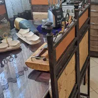 میز ناهار خوری تمام اهنی