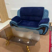 مبل ۷ نفره بدون زدگی وشکستگی با میز عسلی جلو مبلی|مبلمان خانگی و میز عسلی|بجنورد, |دیوار