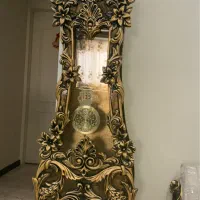 ساعت ایستاده چوبی