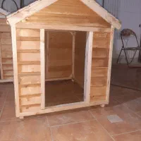 خونه سگ چوبی|لوازم جانبی حیوانات|چهارباغ, |دیوار