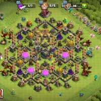 اکانت کلش تانهال ۹ فول مکس