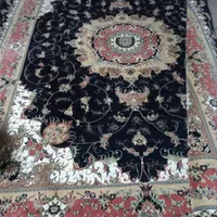 فرش۱۲متری سرمه‌ای|فرش|کوهدشت, |دیوار