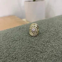 انگشتر نشان زیبا با کسر نگین