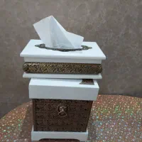 جای دستمال و سطل|صنایع دستی و سایر لوازم تزئینی|تهران, خاک سفید|دیوار