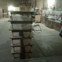 تولید سفارشی کف تخت چوبی با 6 تا 8 پایه|تخت و سرویس خواب|بومهن, |دیوار