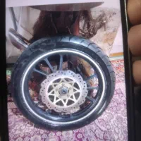 یک عدد. چرخ عقب موتور اصلی