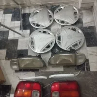 قالپاق و چراغ عقب جلو پراید سنتر