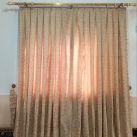 پرده دو لایه یک دَر و یک پنجره|پرده، رانر، رومیزی|بندر ترکمن, |دیوار