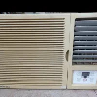 کولر پنجره ای کاملا سالم قیمت 35با جای کولر