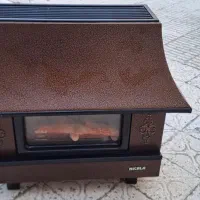 بخاری گازی طرح شومینه