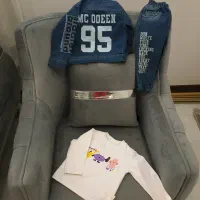 کت و شلوار جین بچگانه (کاملا نونونونو)|کفش و لباس بچه|قرچک, مهدیه|دیوار