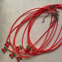 انواع گردنبند های پینترستی دست ساز|زیورآلات و اکسسوری|گرگان, |دیوار