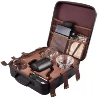 ست کامل و حرفه‌ای قهوه‌سازی V60 . مناسب سفر