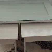 مبل ۷نفره همراه با میز و۴صندلی عسلی|مبلمان خانگی و میز عسلی|گمیشان, |دیوار