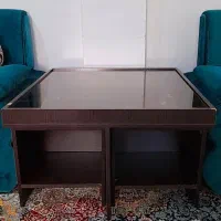 مبل هفت نفره و میز جلو مبلی|مبلمان خانگی و میز عسلی|مینودشت, |دیوار