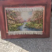 تابلو فرش و تابلو اصفهان|تابلو فرش|ری, صفاییه (چشمه علی)|دیوار