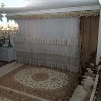 پرده حریر در حد نو