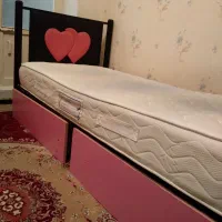 تخت یک نفره با تشک