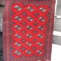 قالیچه ترکمن دو طرف بافت اعلا و بسیار قدیمی