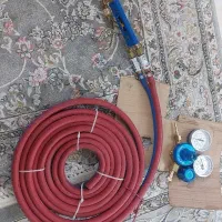 سرپیک و مانومتر و شیلنگ دوقلو