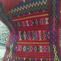گلیم دست باف بارنگهای گیاهی
